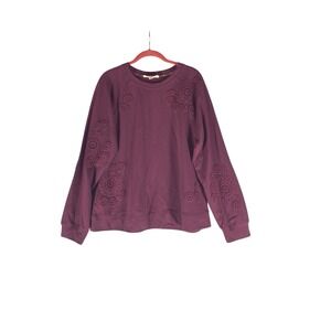 NWT Nurture by Westbound Sweater‎  Pullover Size L Cotton Blend